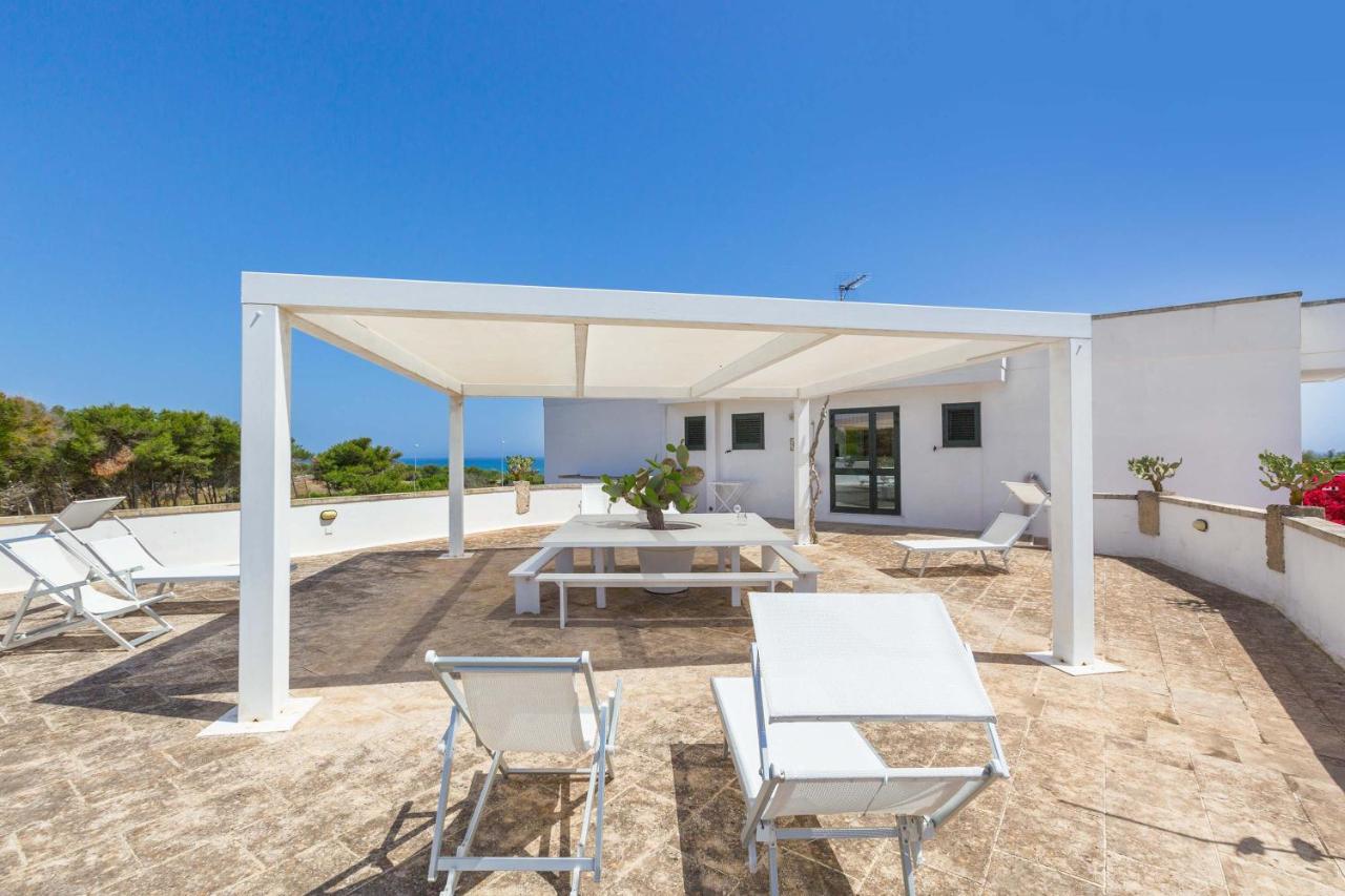 Residence Punta Cassano - In Piscina Sulla Spiaggia Di Sabbia Сан Фоча Екстериор снимка